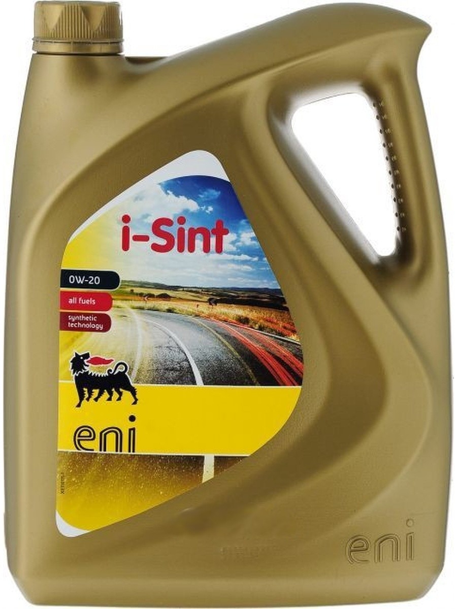 Моторное масло ENI синтетическое I-Sint 0W20 4л