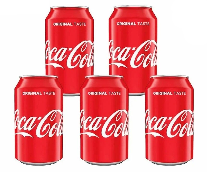

Напиток газированный Coca-Cola Original Taste 0,33 л 5 шт., coca-cola-pl
