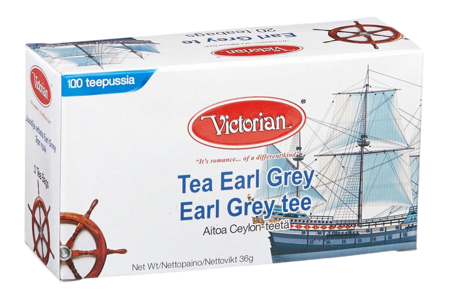 

Чай чёрный Victorian Earl Grey Tea с бергамотом 100 пакетиков, millenniumteas