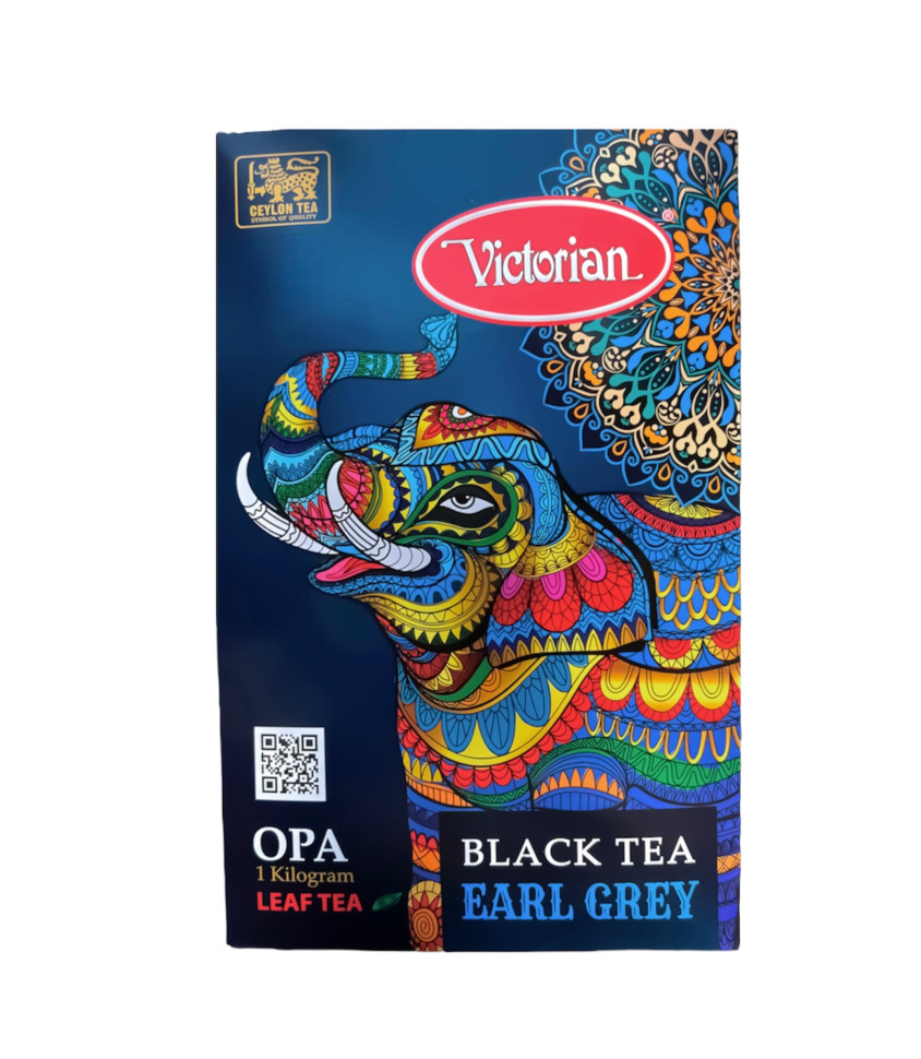 

Чай чёрный Victorian Earl Grey с бергамотом 1 кг, VictoriantFIN
