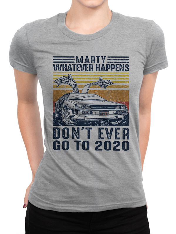 

Футболка женская Dream Shirts Назад в Будущее серая S, Серый, Назад в Будущее