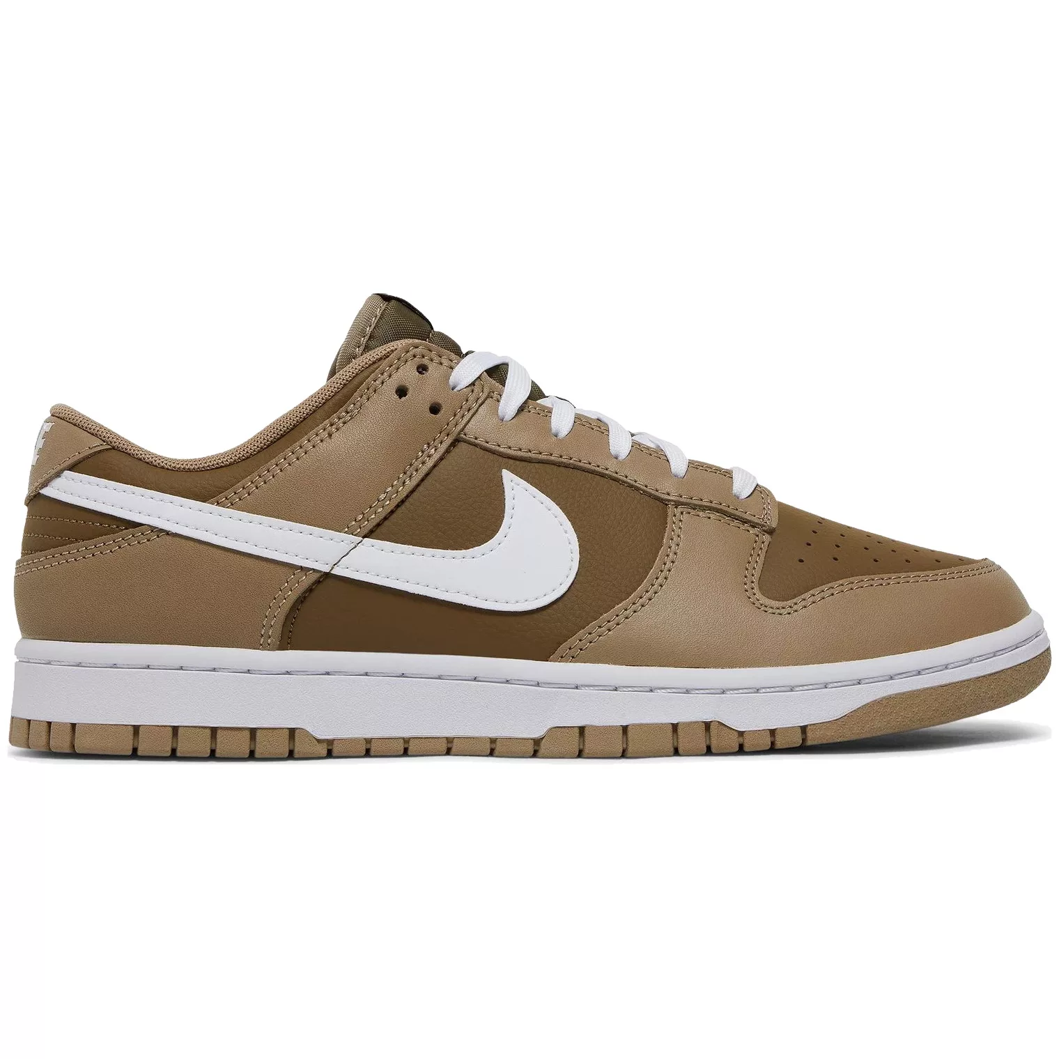 

Кеды мужские Nike DUNK LOW RETRO коричневые 41 EU, Коричневый, DUNK LOW RETRO