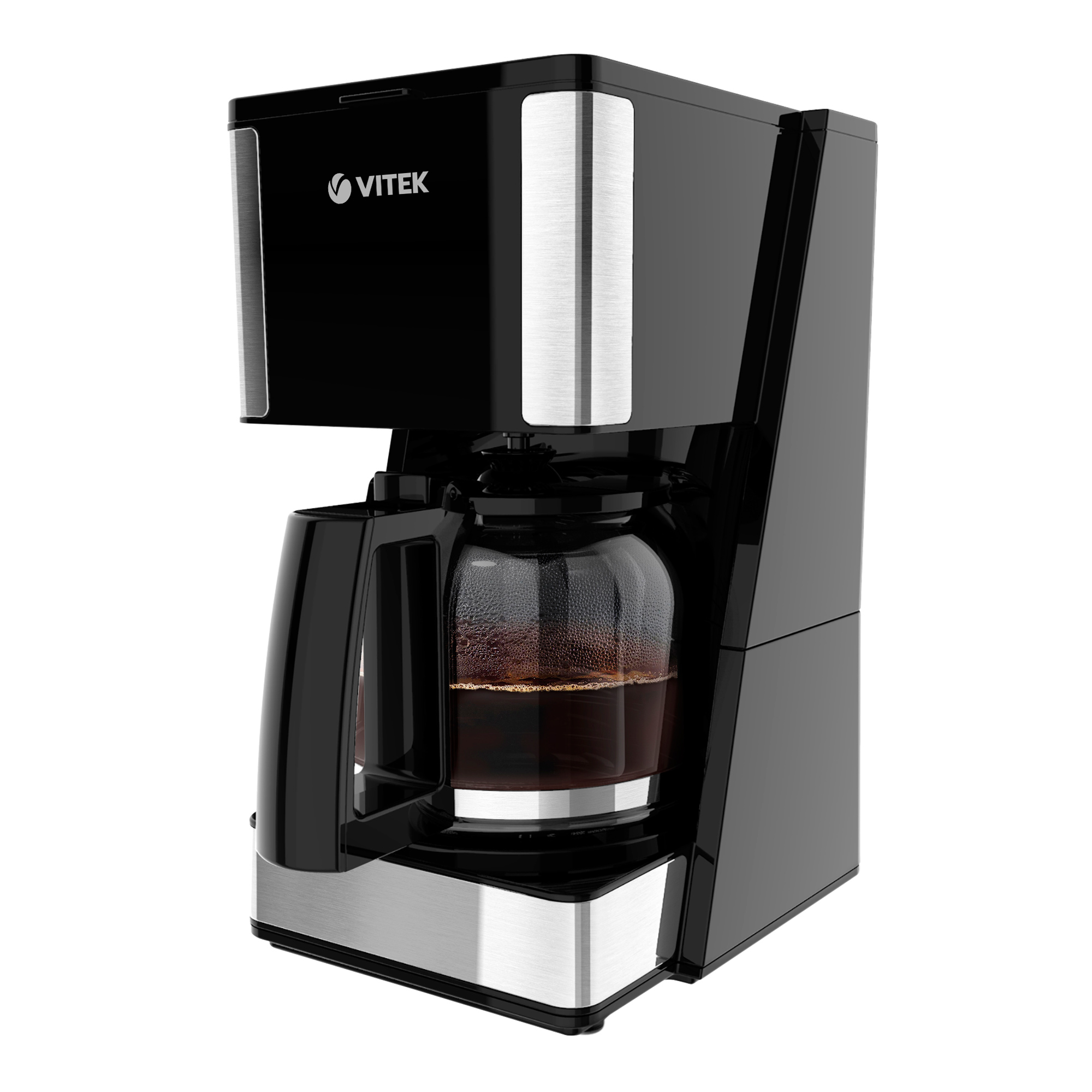 Кофеварка капельного типа VITEK VT-8384 серый, черный рожковая кофеварка delonghi ec 885 gy серый серебристый