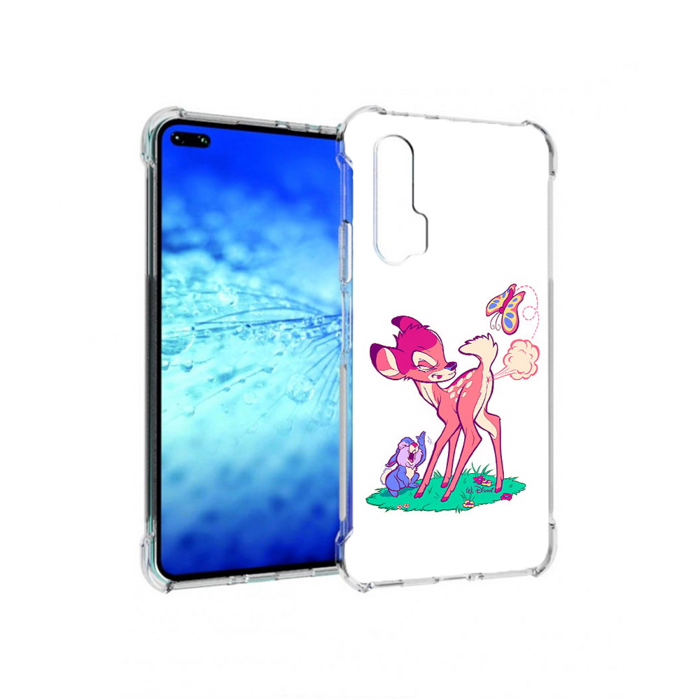 

Чехол MyPads Tocco для Huawei View 30 Pro смешной олененок (PT145237.17.610), Прозрачный, Tocco