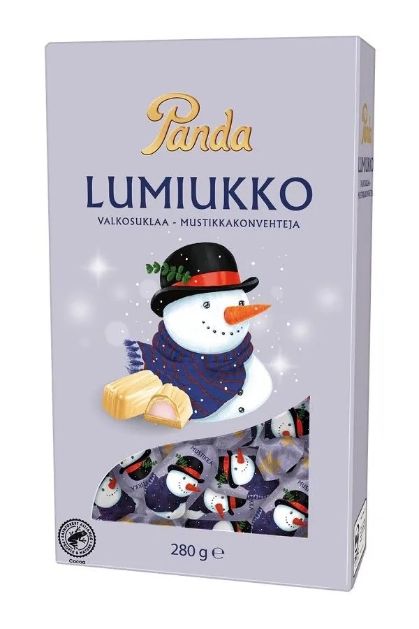 Конфеты Panda Lumiukko из белого шоколада 280 г