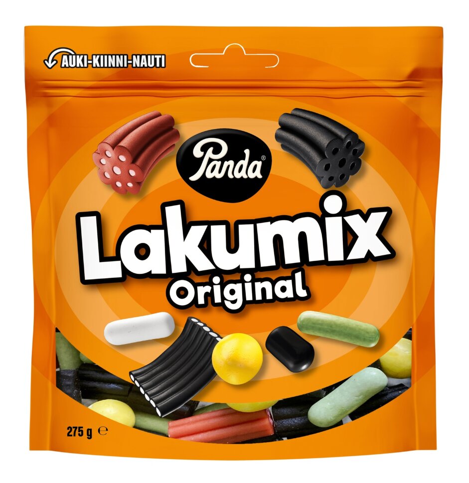 

Конфеты лакричные Panda Lakumix ассорти 275 г, Panda Original Pepe