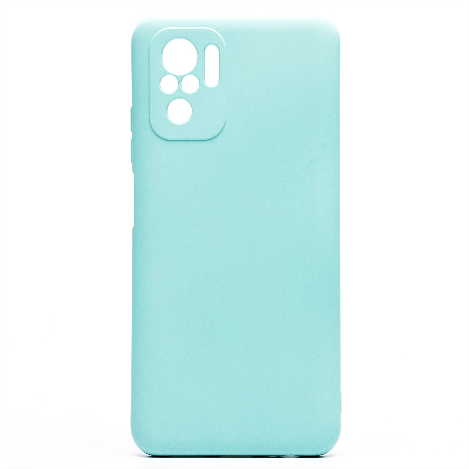 

Чехол для Xiaomi Redmi Note 10, Note 10s силиконовый Soft Touch 4 <мятный>, Бирюзовый