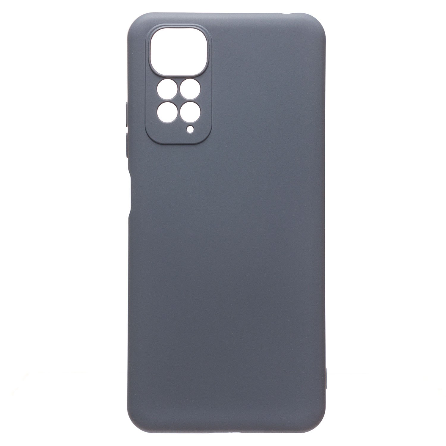 

Чехол для Xiaomi Redmi Note 11, Redmi Note 11S силиконовый Soft Touch 4 <серый>