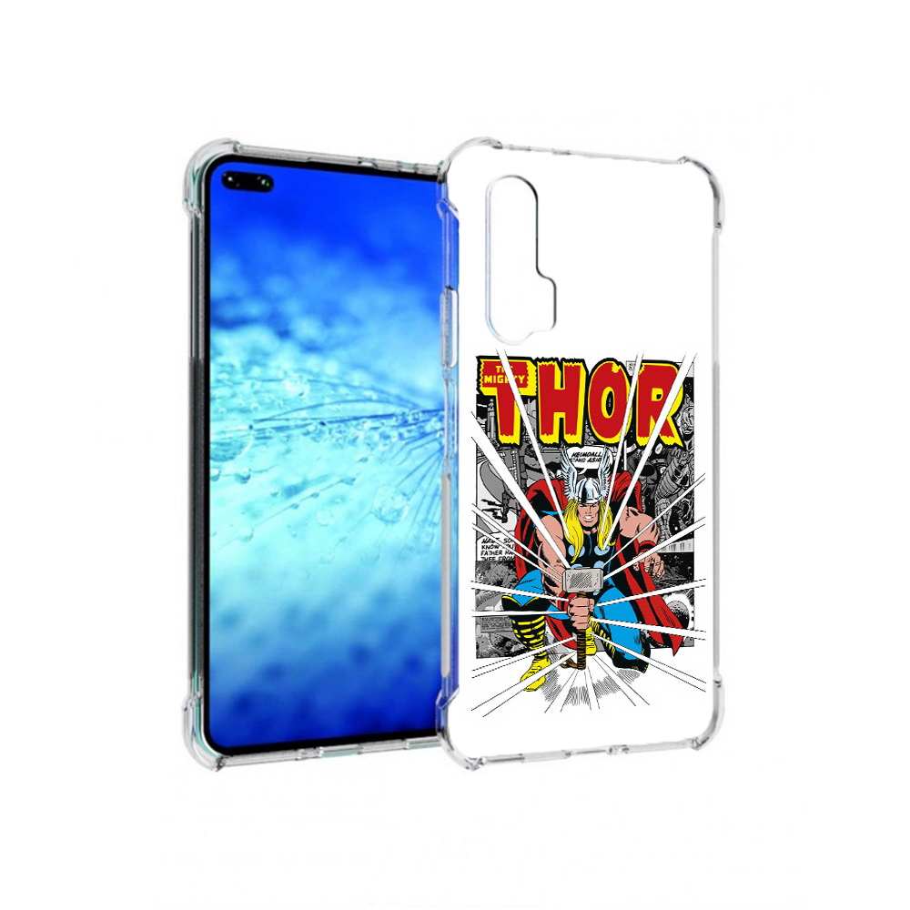 

Чехол MyPads тор рисунок для Huawei Honor V30 Pro/View 30 Pro/V30/Nova 6/Nova 6 5G, Прозрачный, Tocco