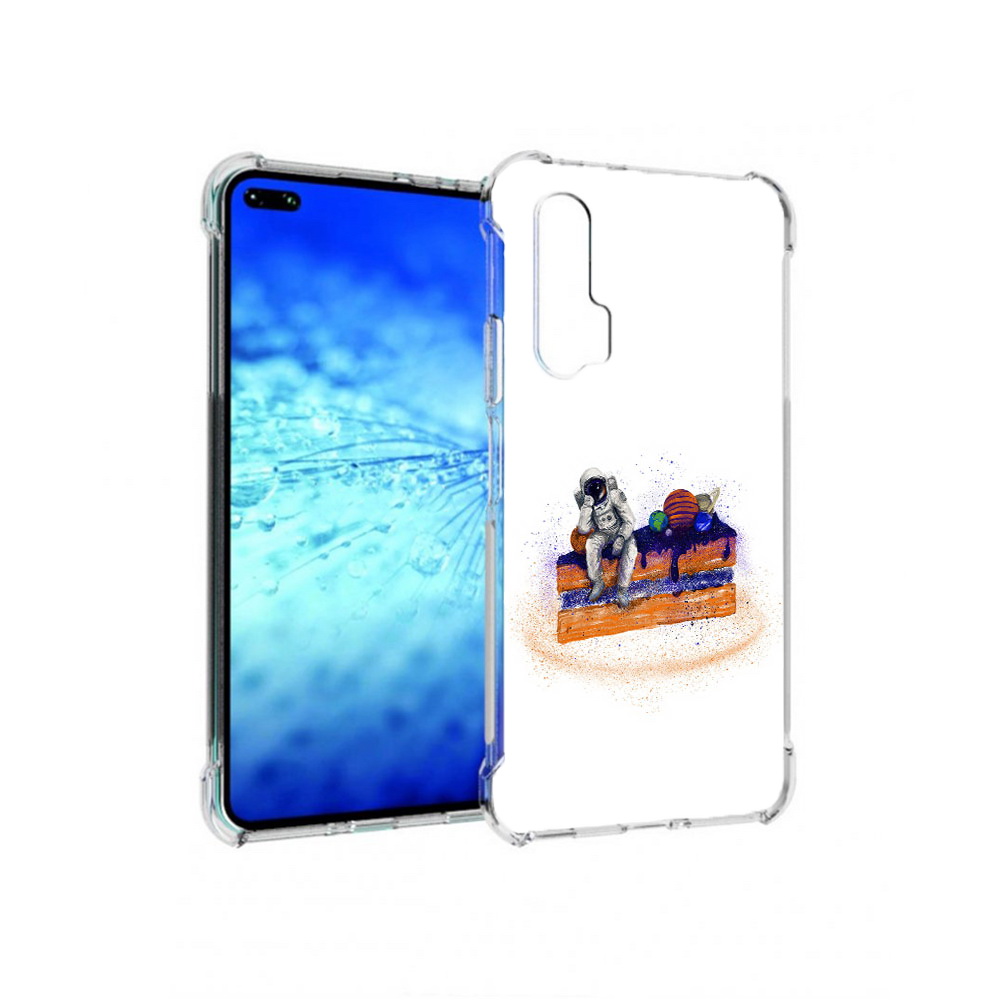 

Чехол MyPads торт с планетами для Huawei Honor V30 Pro/View 30 Pro/V30/Nova 6/Nova 6 5G, Прозрачный, Tocco