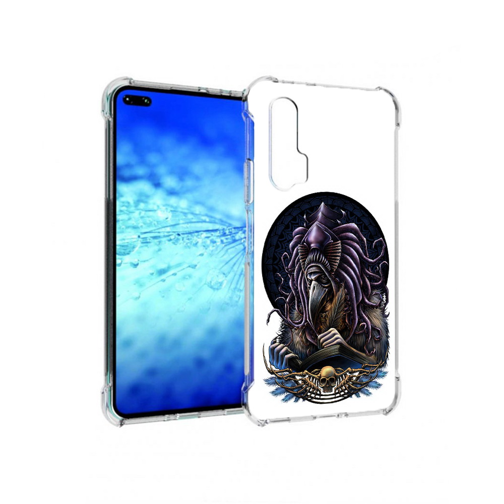 

Чехол MyPads умный ворон для Huawei Honor V30 Pro/View 30 Pro/V30/Nova 6/Nova 6 5G, Прозрачный, Tocco