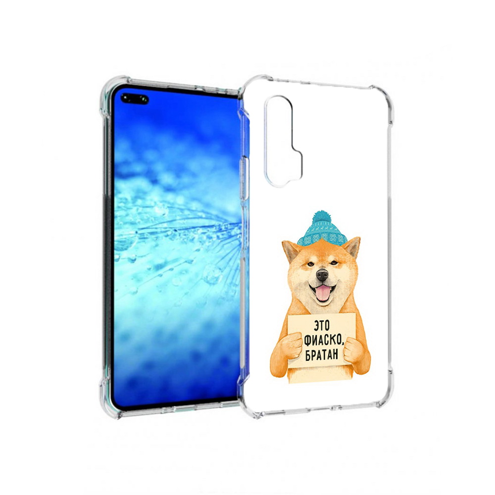 

Чехол MyPads фиаско для Huawei Honor V30 Pro/View 30 Pro/V30/Nova 6/Nova 6 5G, Прозрачный, Tocco