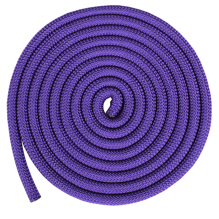 Скакалка для художественной гимнастики Грация&Спорт 3 м фиолетовая