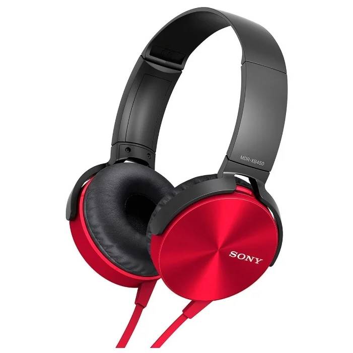 

Наушники Sony MDR-XB450AP Red