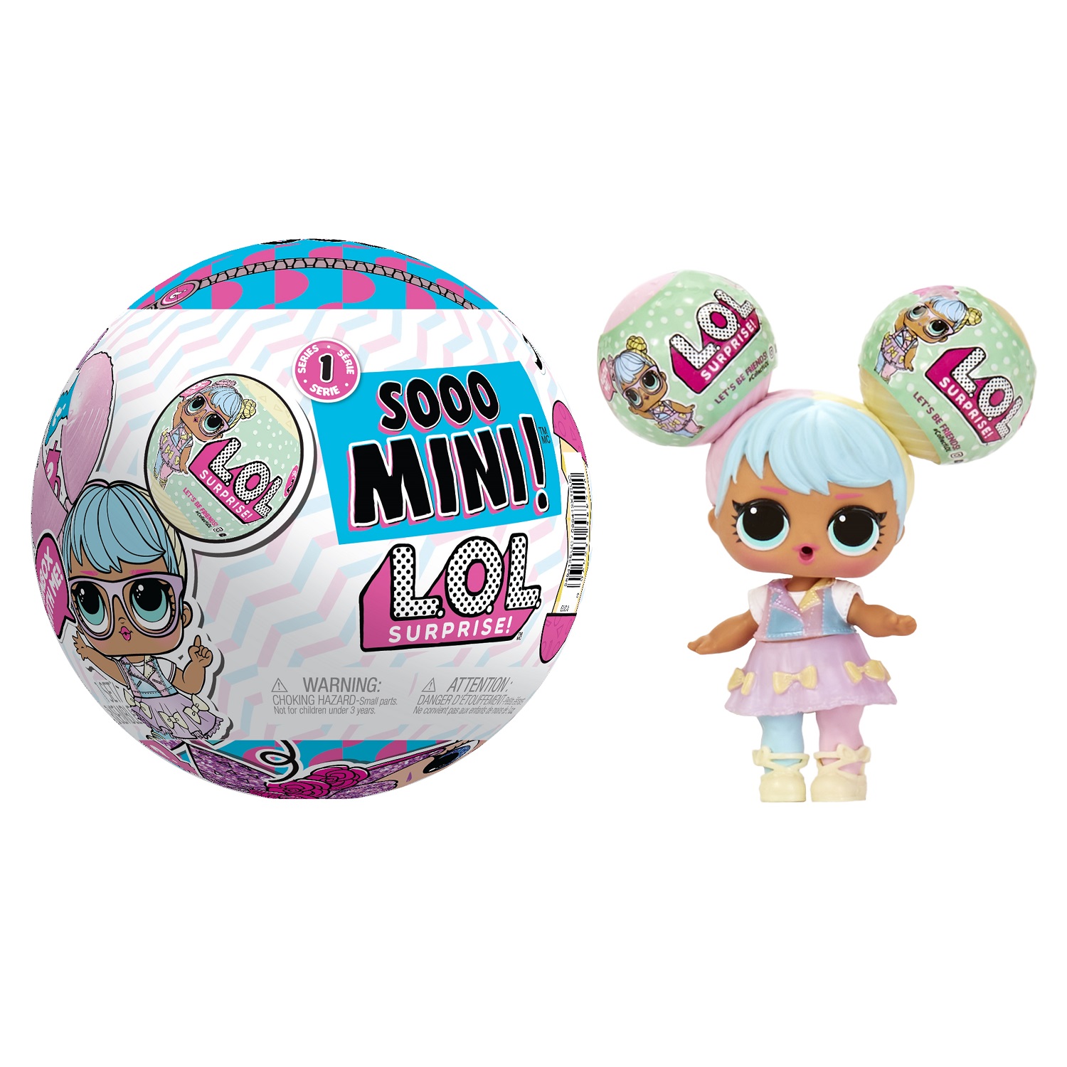 

Кукла в шаре Sooo Mini! с аксессуарами L.O.L. SURPRISE!, Кукла в шаре