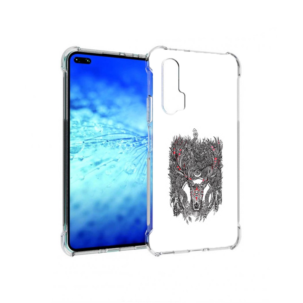 

Чехол MyPads Дизайнерские_676 для Huawei Honor V30 Pro/View 30 Pro/V30/Nova 6/Nova 6 5G, Прозрачный, Tocco
