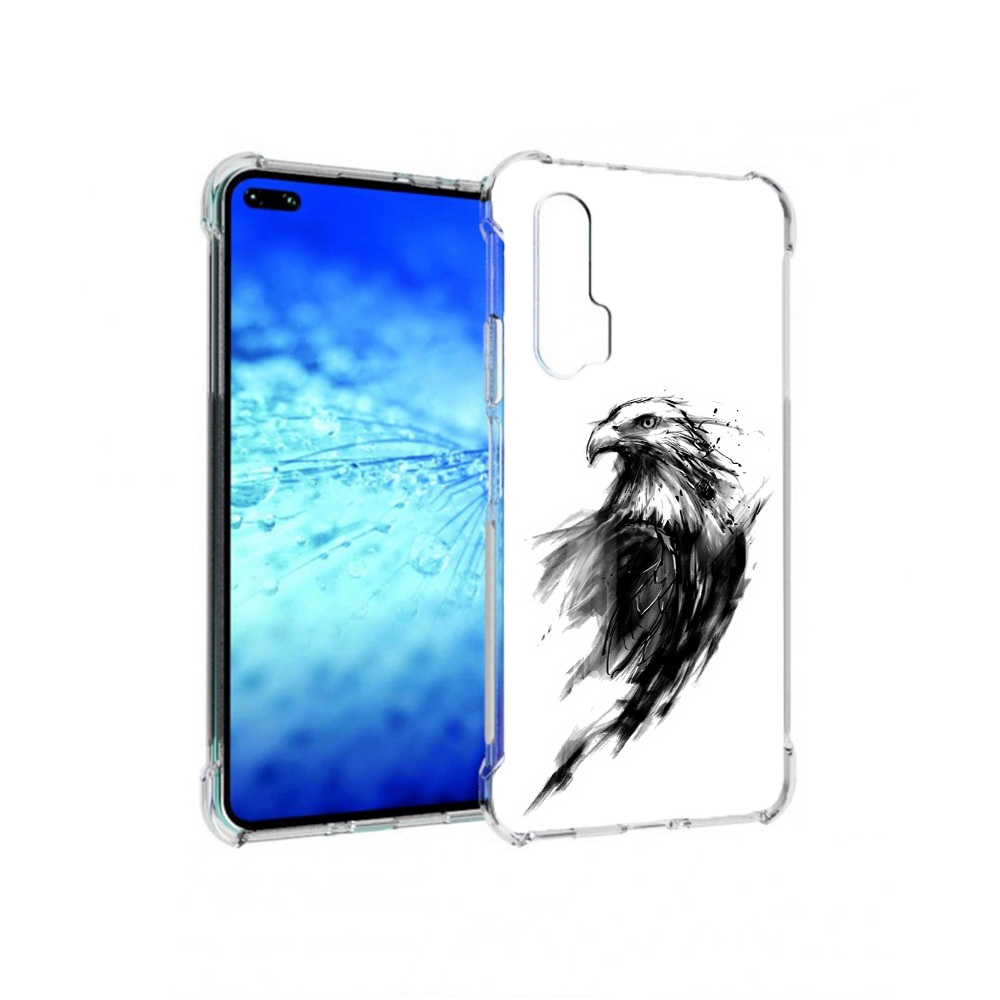 

Чехол MyPads чб птица для Huawei Honor V30 Pro/View 30 Pro/V30/Nova 6/Nova 6 5G, Прозрачный, Tocco