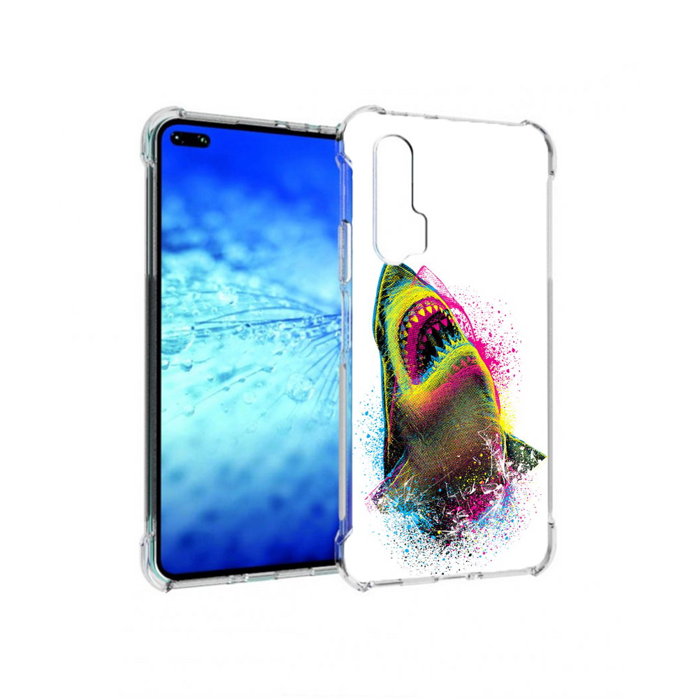 

Чехол MyPads челюсти-2 для Huawei Honor V30 Pro/View 30 Pro/V30/Nova 6/Nova 6 5G, Прозрачный, Tocco