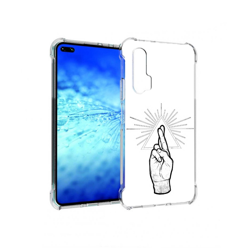 

Чехол MyPads черно белая рука для Huawei Honor V30 Pro/View 30 Pro/V30/Nova 6/Nova 6 5G, Прозрачный, Tocco