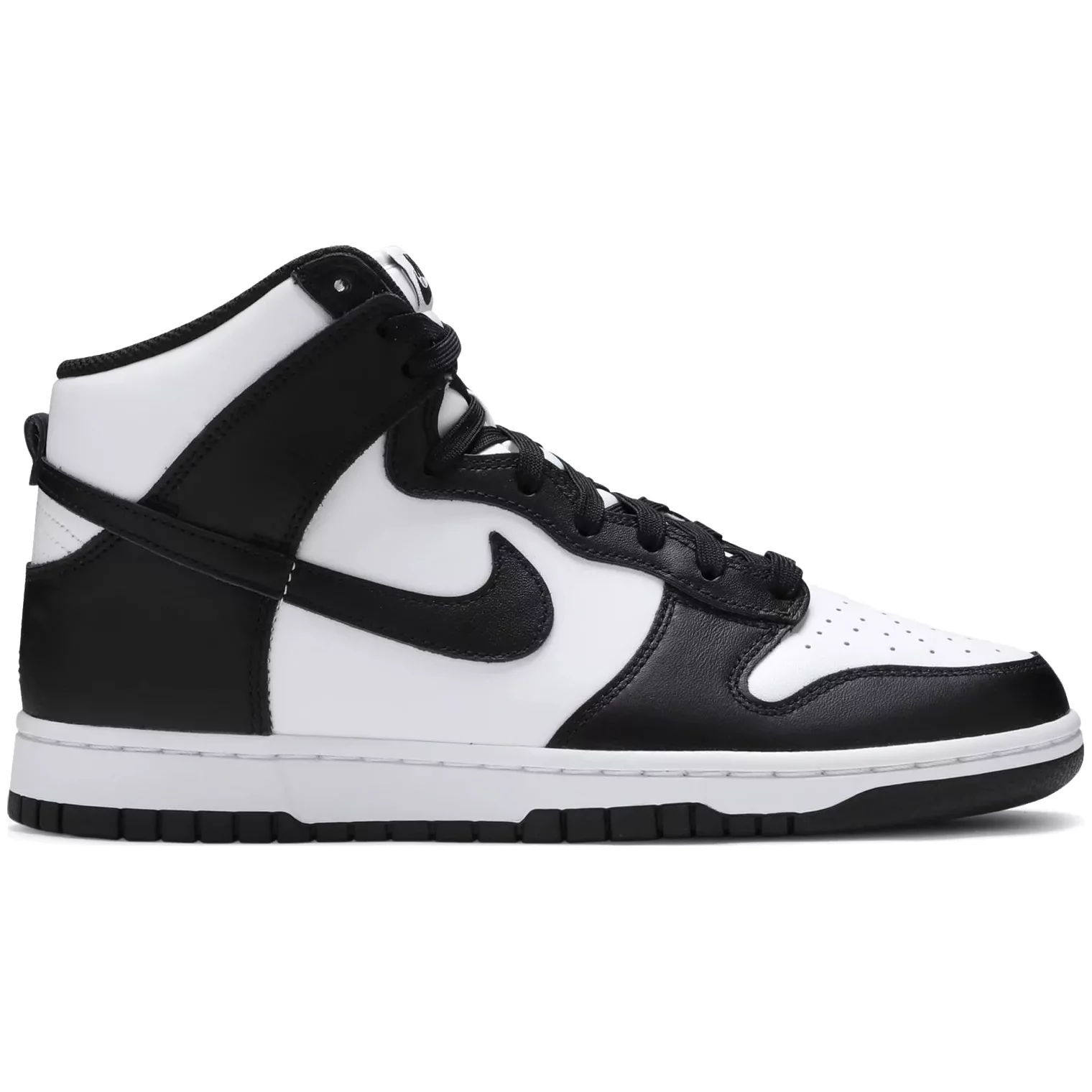 

Кеды мужские Nike DUNK HI RETRO черные 41 EU, Черный;белый, DUNK HI RETRO