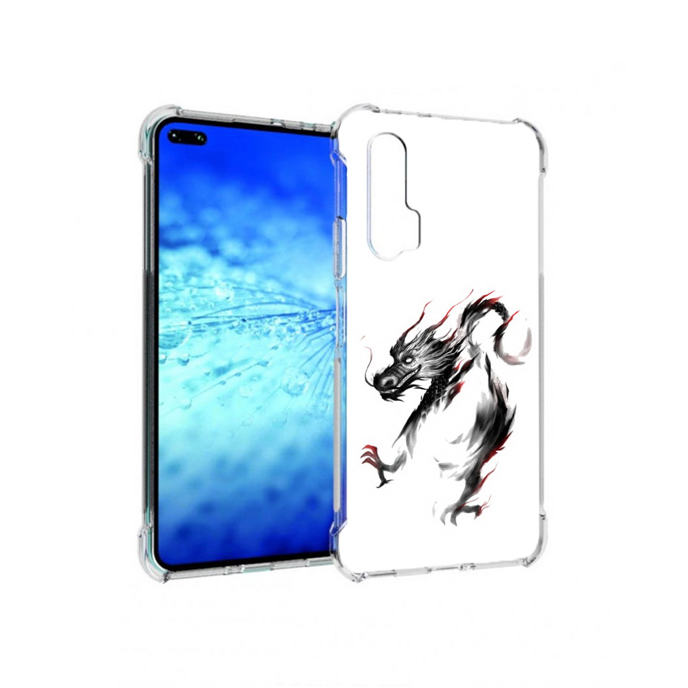 

Чехол MyPads черный дракон дляHuawei Honor V30 Pro/View 30 Pro/V30/Nova 6/Nova 6 5G, Прозрачный, Tocco