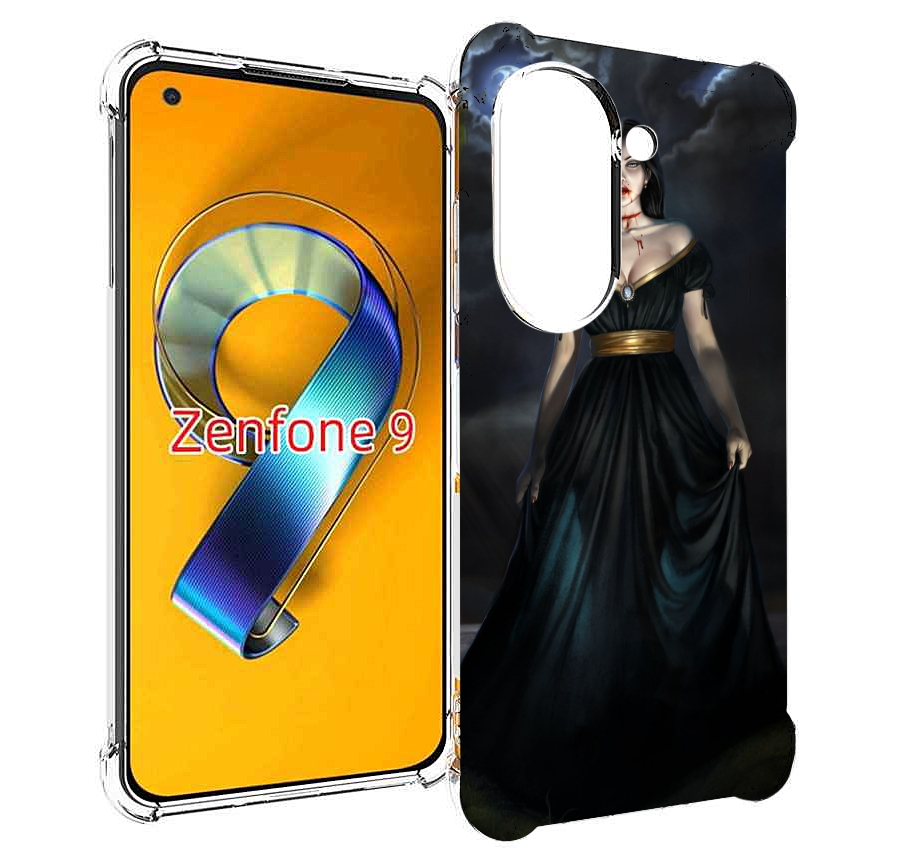 

Чехол MyPads девушка с порезом на горле женский для Asus Zenfone 9 (AI2202), Прозрачный, Tocco