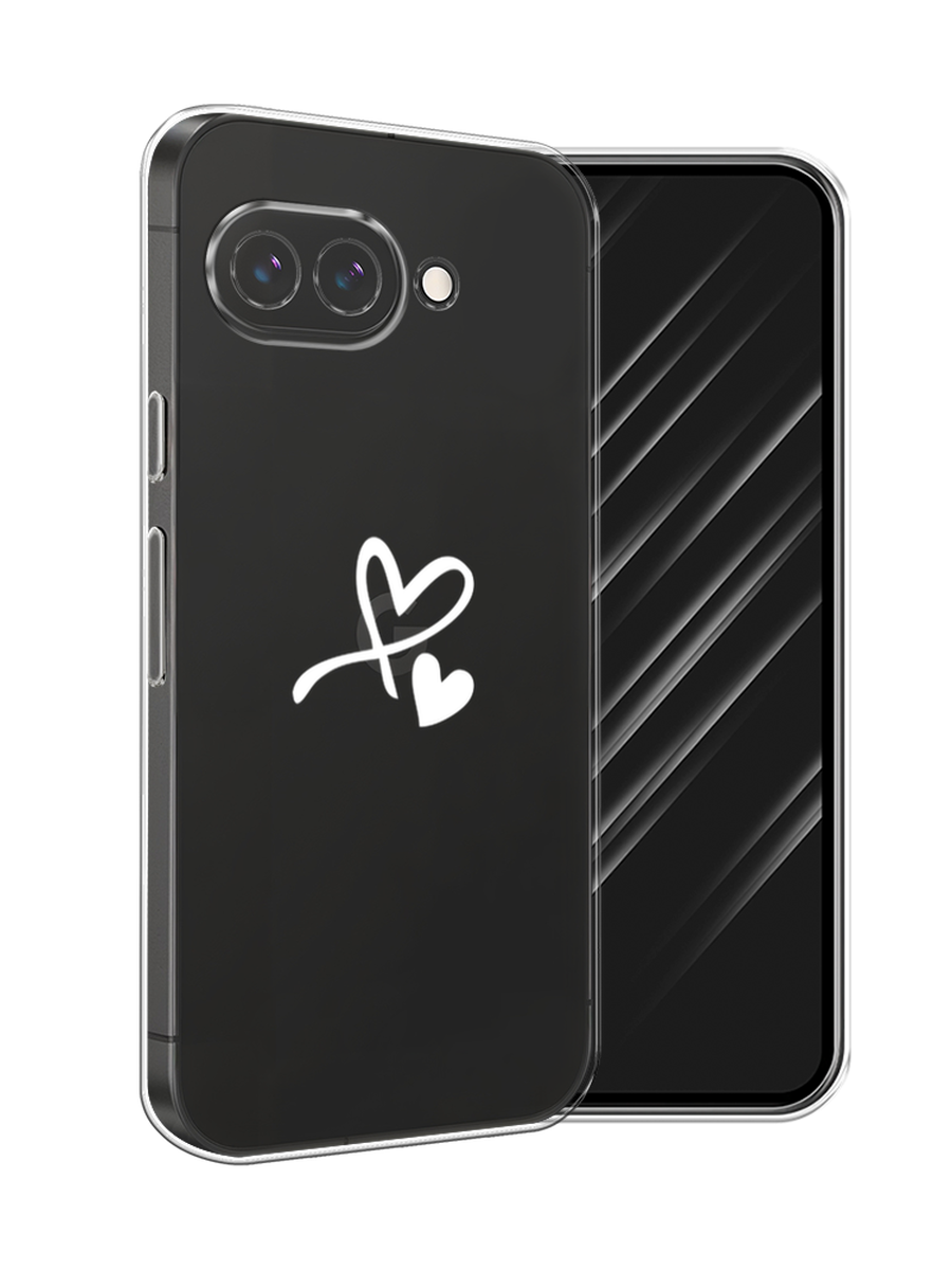 

Чехол Awog на Google Pixel 9a "Сердечко минимализм", Белый, 272250-1
