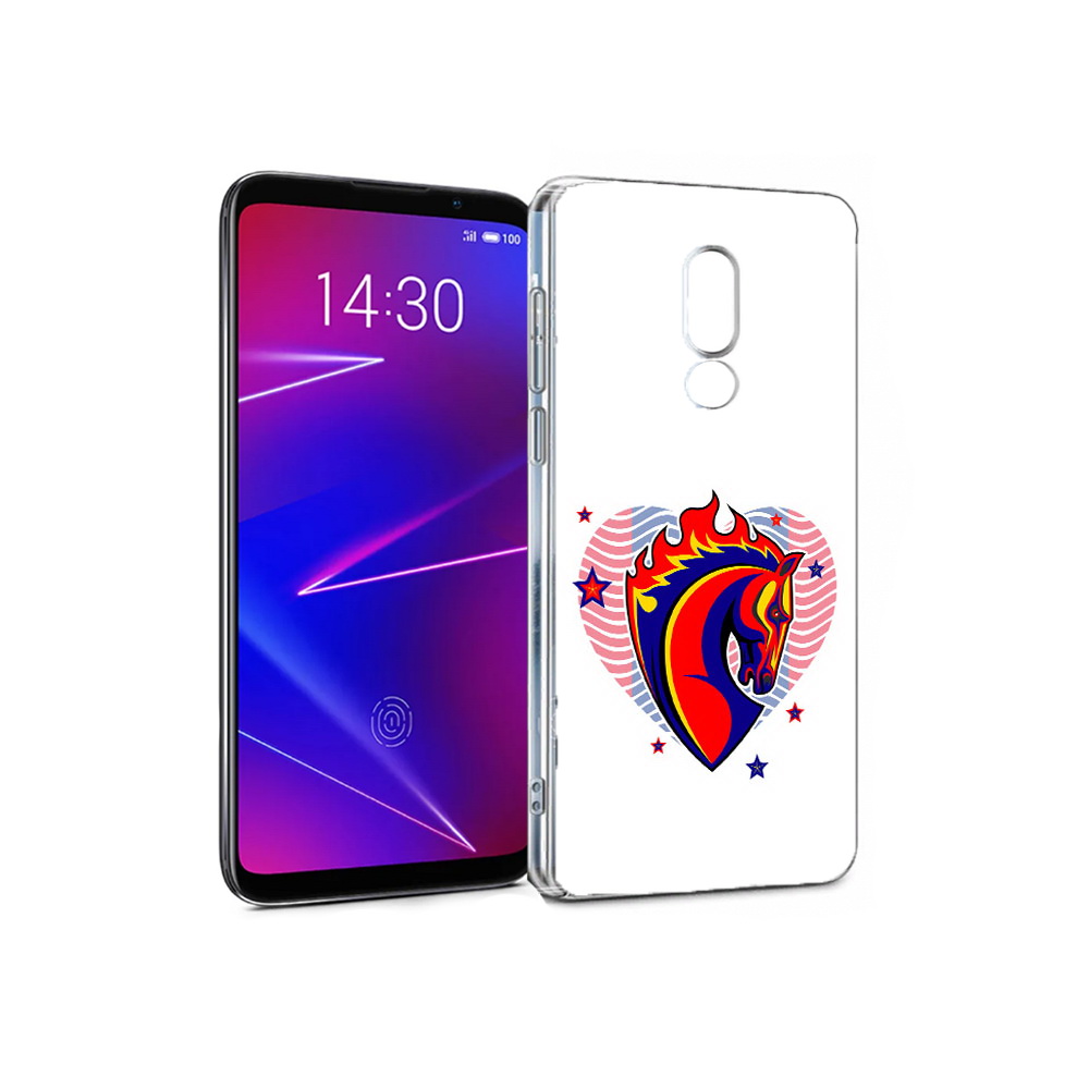 

Чехол MyPads Tocco для Meizu 16 ФК ЦСЛ Лошадь (PT121074.83.180), Прозрачный, Tocco