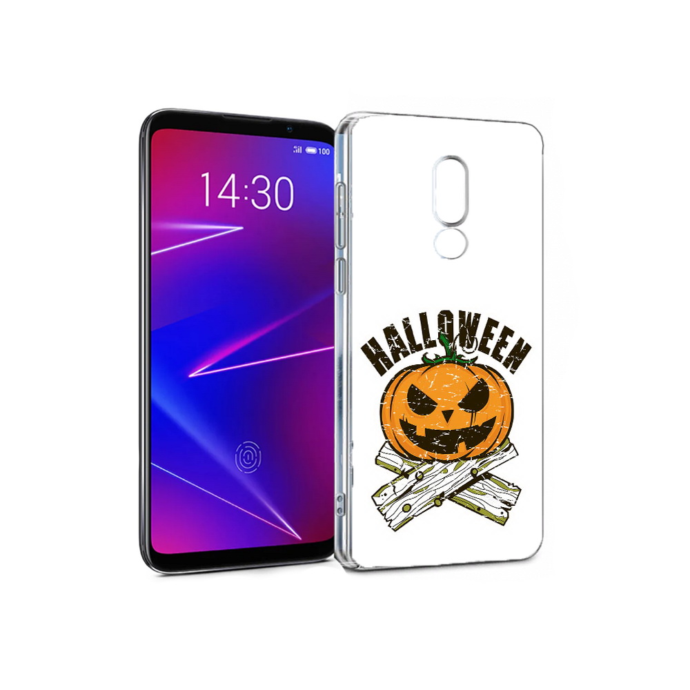 

Чехол MyPads Tocco для Meizu 16 Хэллоуин доски тыква (PT121074.83.194), Прозрачный, Tocco