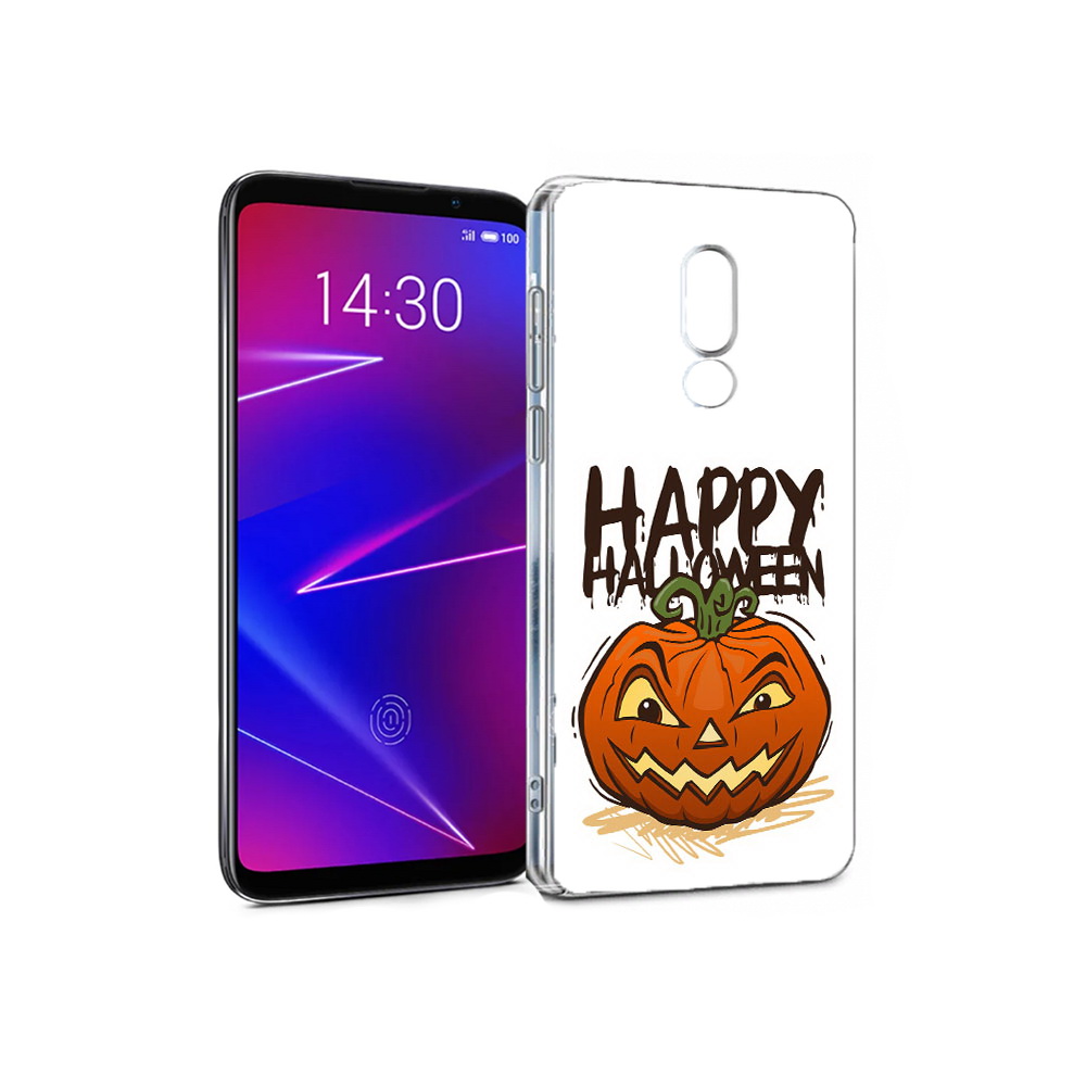 

Чехол MyPads Tocco для Meizu 16 Хэллоуин счастливый (PT121074.83.195), Прозрачный, Tocco