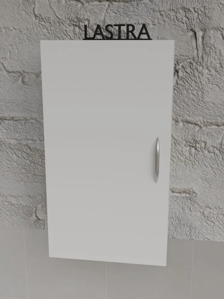 Кухонный шкаф навесной Ластра Гамма, белый 40х72,2х30 см