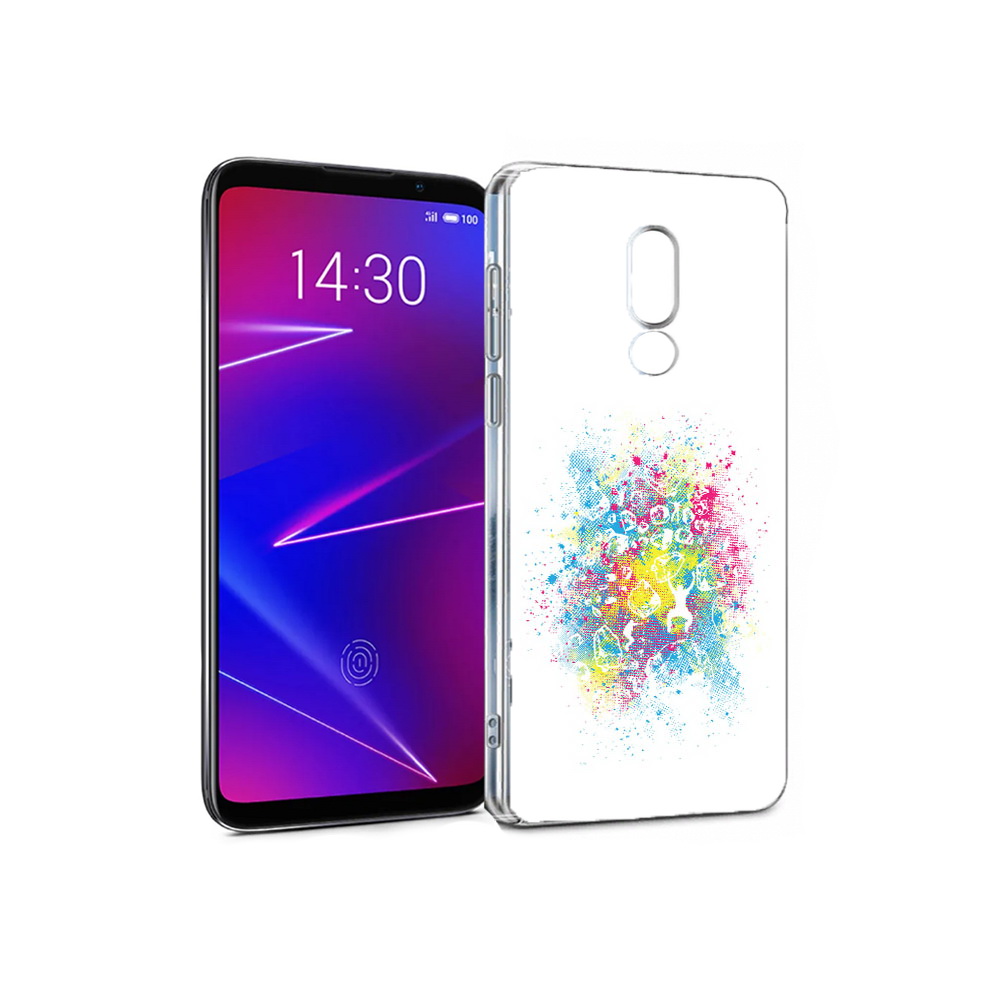 

Чехол MyPads Tocco для Meizu 16 акварель абстракция (PT121074.83.214), Прозрачный, Tocco