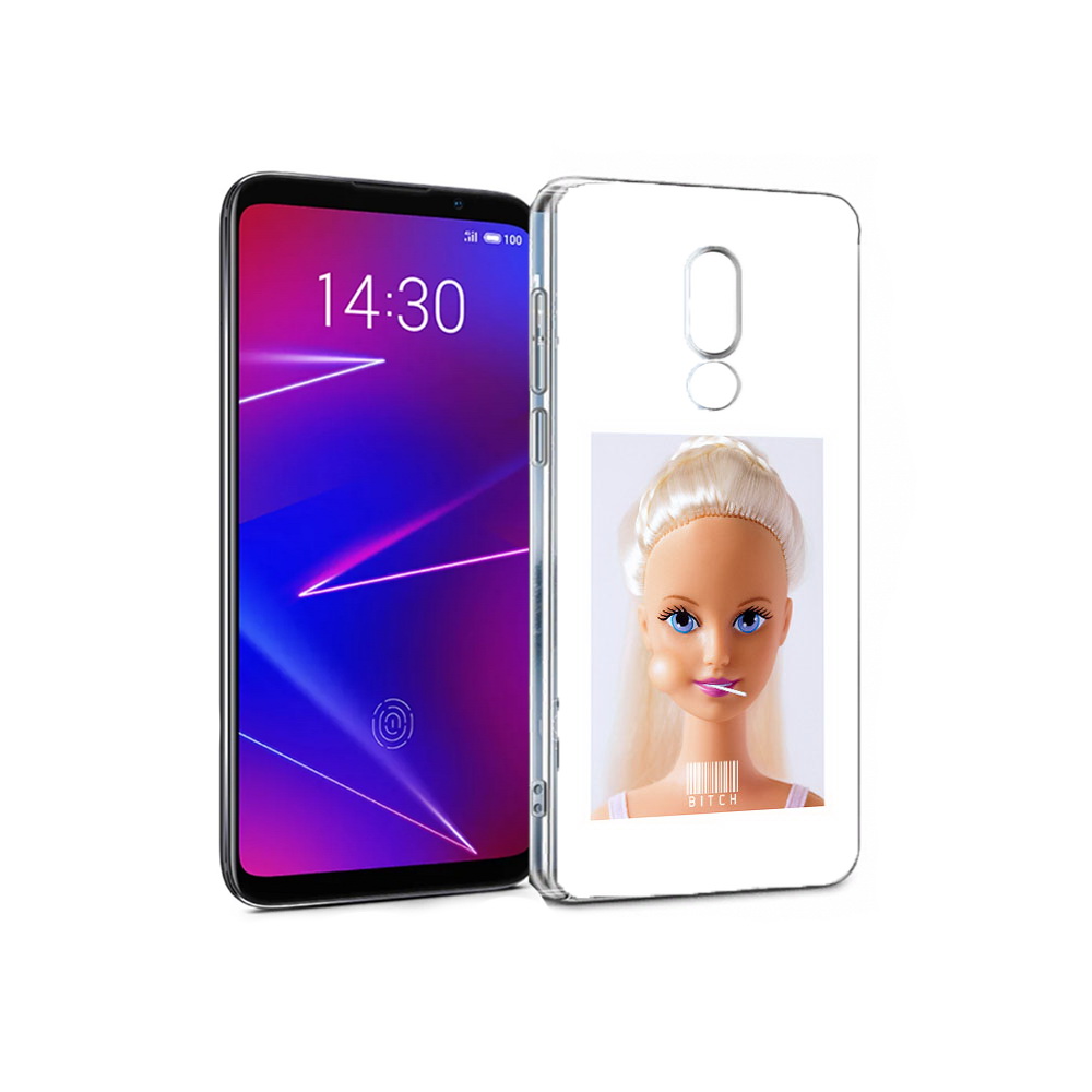 

Чехол MyPads Tocco для Meizu 16 барби (PT121074.83.226), Прозрачный, Tocco
