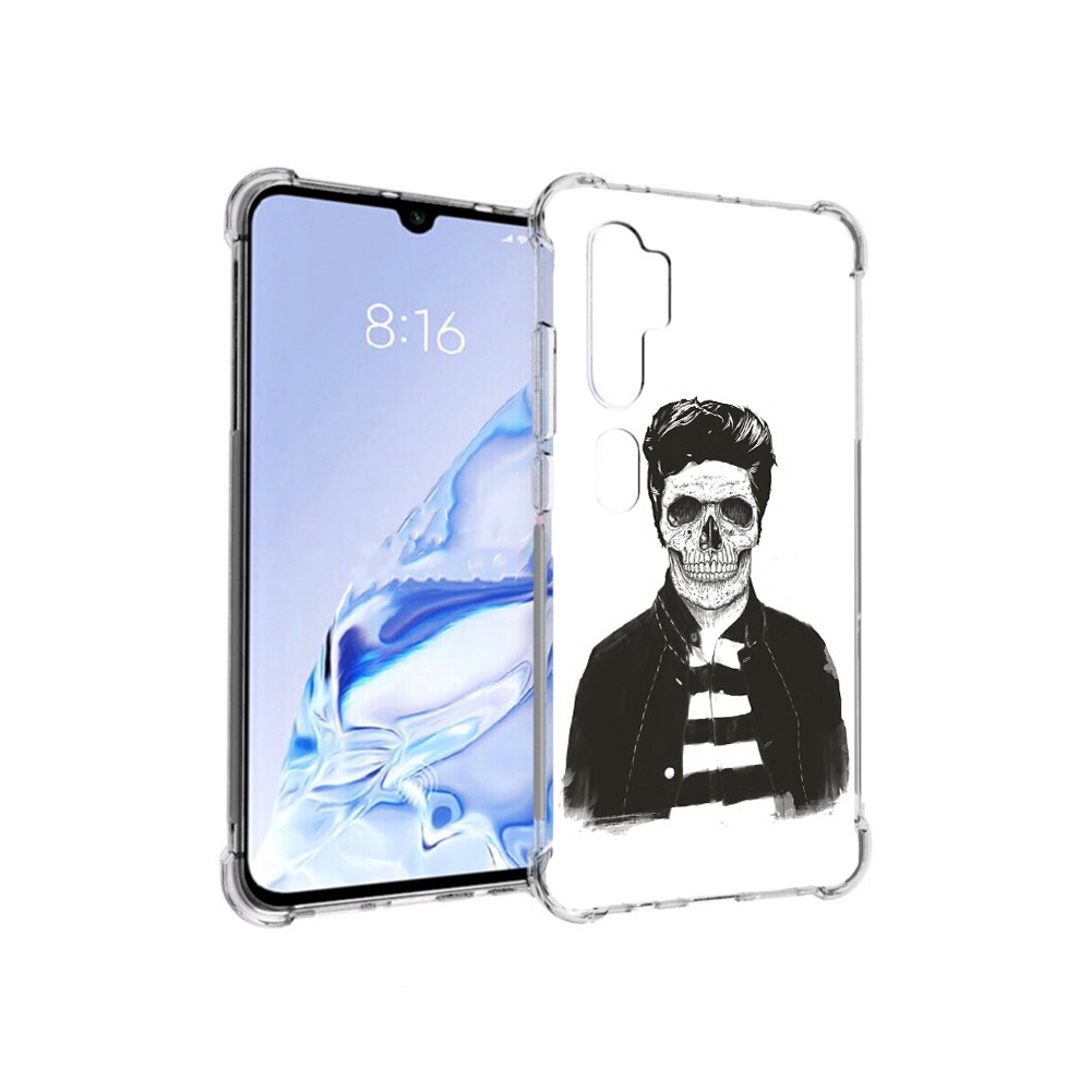 

Чехол MyPads Tocco для Xiaomi Mi Note 10 Pro скелет (PT140314.290.604), Прозрачный, Tocco