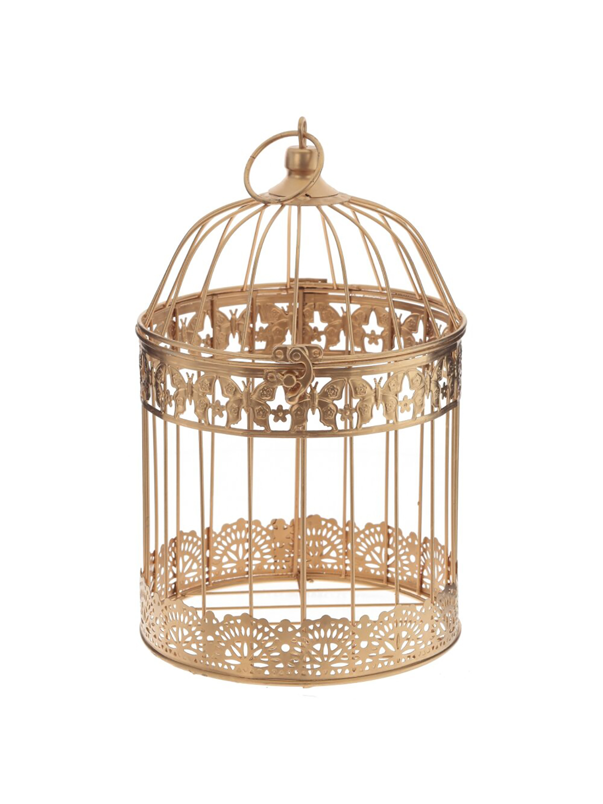 

Клетка декоративная Remeco collection, металлическая 31x19x19 см, Золотистый