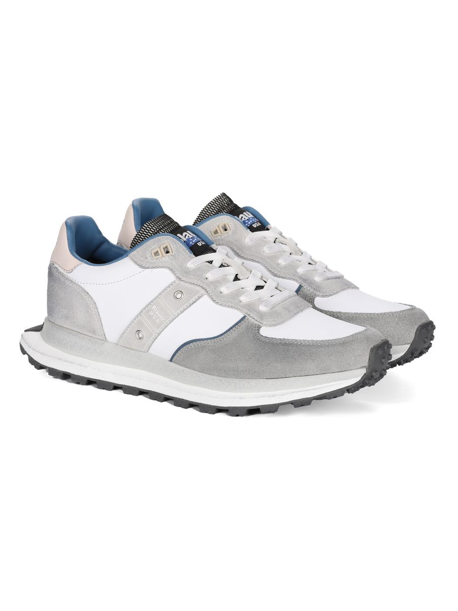 

Кроссовки мужские Blauer NASH S3NASH01-LES белые 46 EU, Белый, NASH S3NASH01-LES