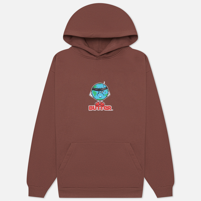 

Мужская толстовка Butter Goods Blindfold Hoodie коричневый, Размер M, Blindfold Hoodie