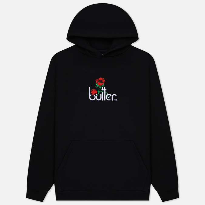 

Мужская толстовка Butter Goods Windflowers Hoodie чёрный, Размер M, Черный, Windflowers Hoodie