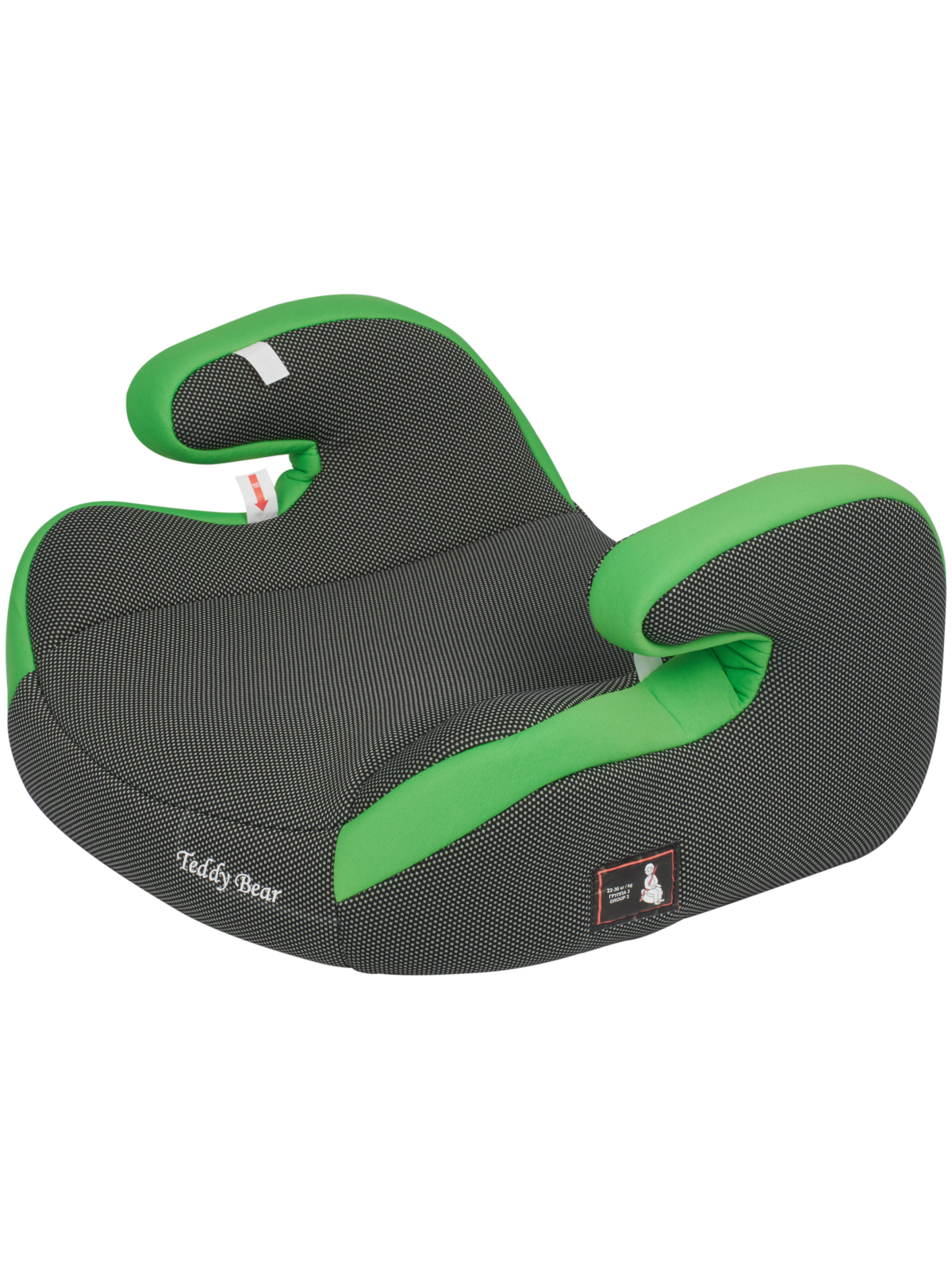 Автокресло детское бустер Teddy Bear LB 311R, зелёный группа 3, 22-36кг