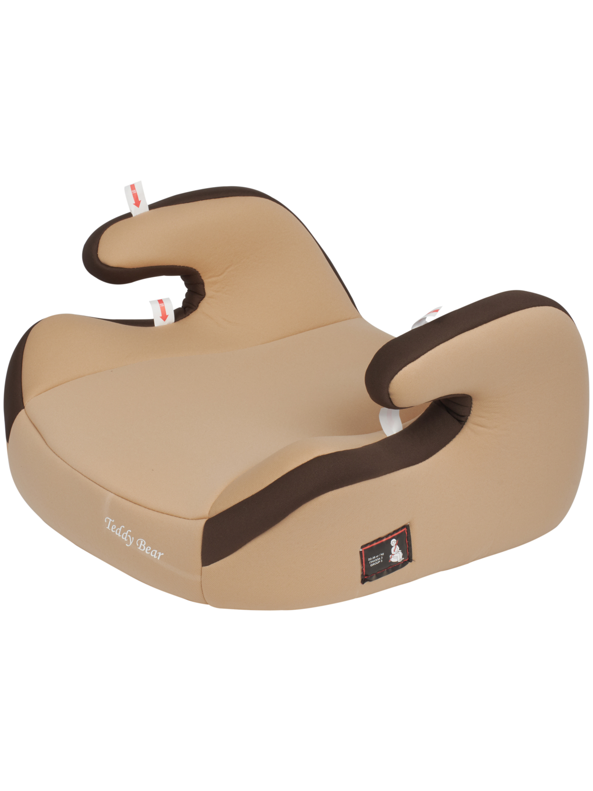 Автокресло детское бустер Teddy Bear LB 311R, бежевый группа 3, 22-36кг