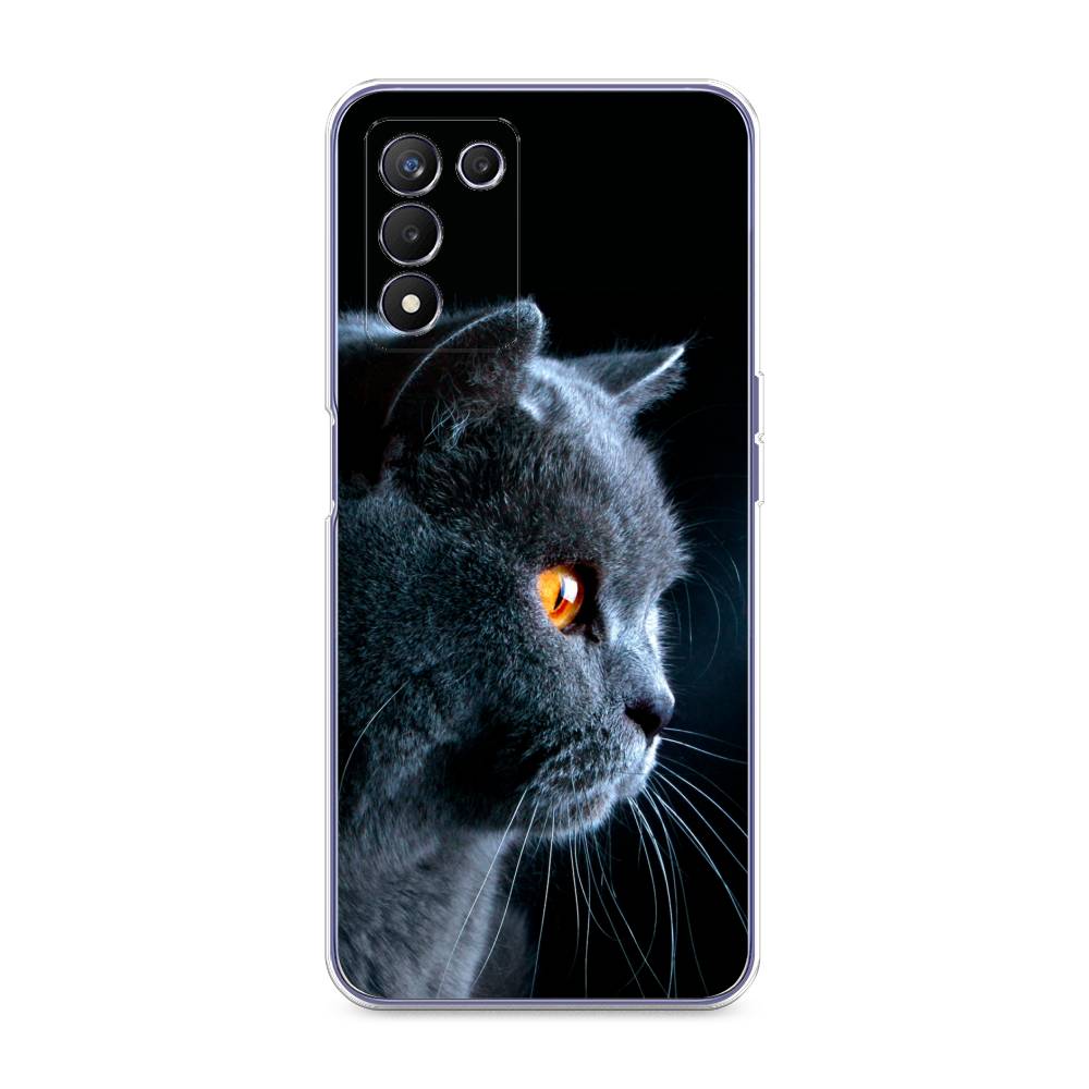 

Чехол Awog на Realme Q3s "Благородный кот британец", Разноцветный, 257950-2