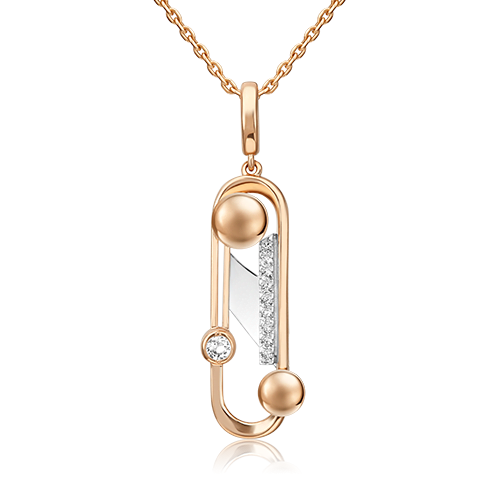 

Подвеска из золота PLATINA jewelry 03-3288-00-201-1111, топаз, 03-3288-00-201-1111