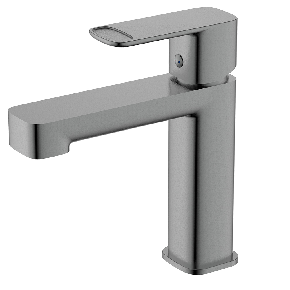 фото Смеситель для раковины aquame parma aqm6610gm gun metal