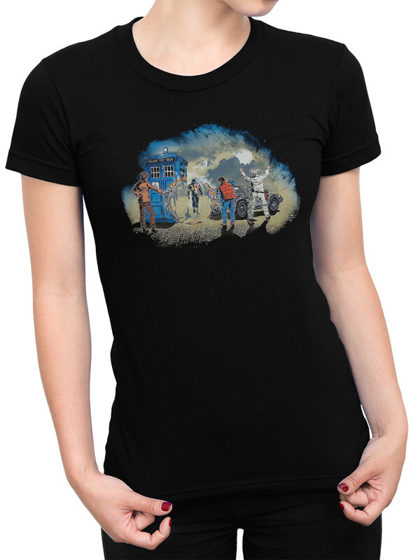 фото Футболка женская dream shirts путешественники во времени черная m