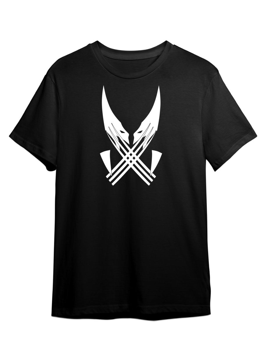 

Футболка унисекс СувенирShop Wolverine/Росомаха/Логан 2 черная 2XL (52-54), Черный, "Wolverine/Росомаха/Логан" 2