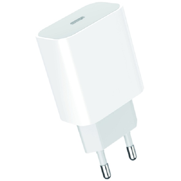 Сетевое зарядное устройство GoPower type-c 1xUSB Type-C 3 А белый 660₽