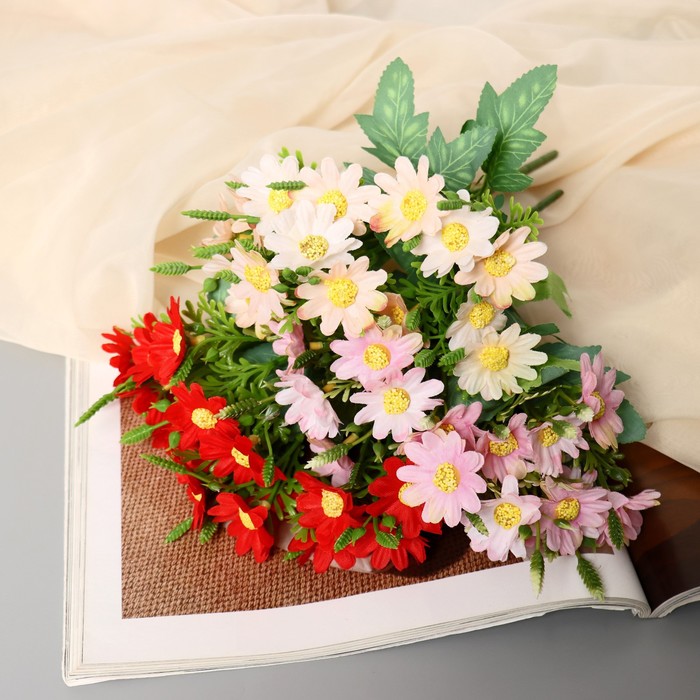 

Букет "Каллистефус" 28 см, микс