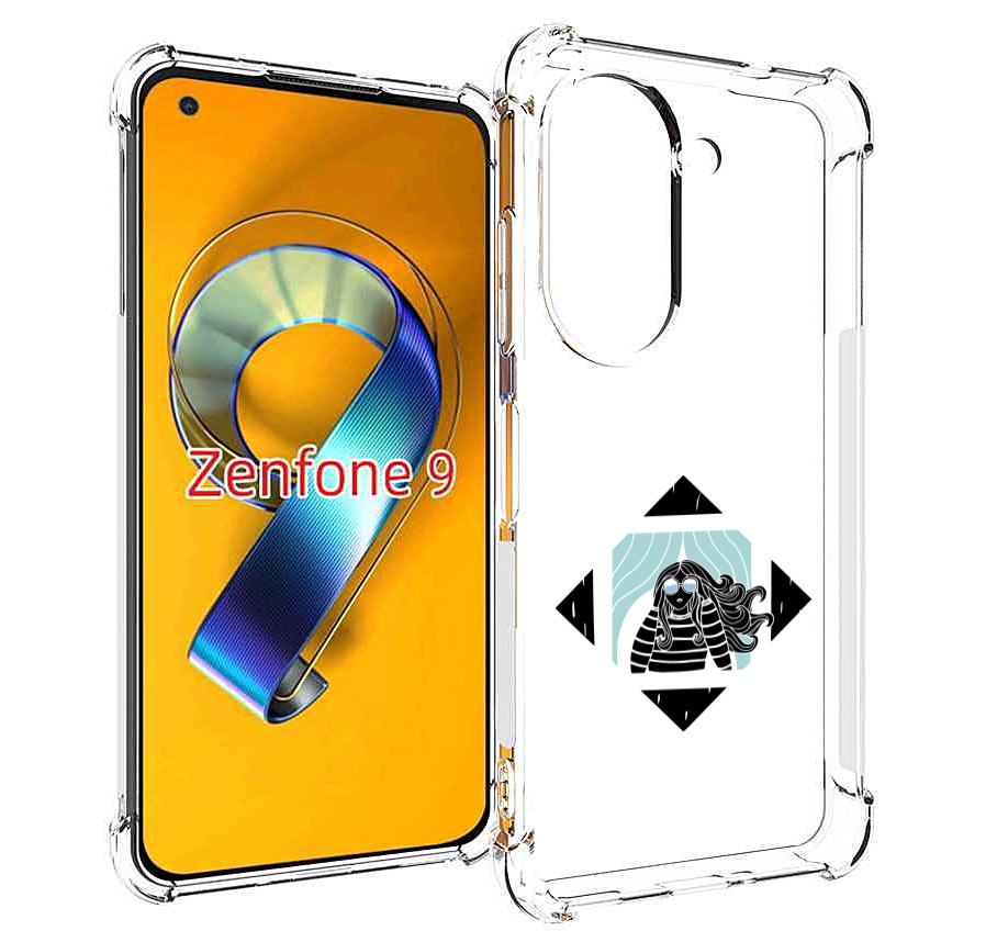 

Чехол MyPads девушка-в-квадратике для Asus Zenfone 9 (AI2202), Прозрачный, Tocco