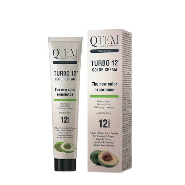 Краситель QTEM Softcolor Multivalent Color Cream 3.00+ Натуральный темный каштан 100 мл