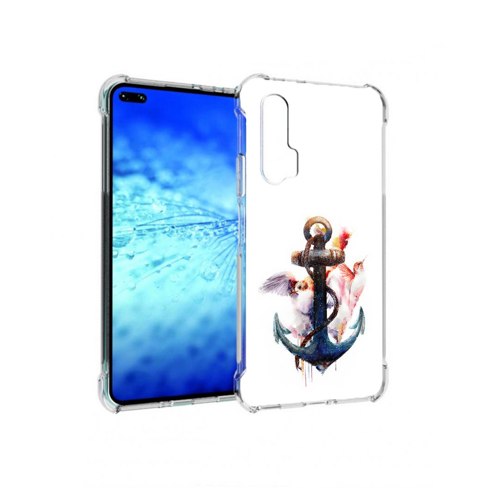 

Чехол MyPads якорь с птицами для Huawei Honor V30 Pro/View 30 Pro/V30/Nova 6/Nova 6 5G, Прозрачный, Tocco